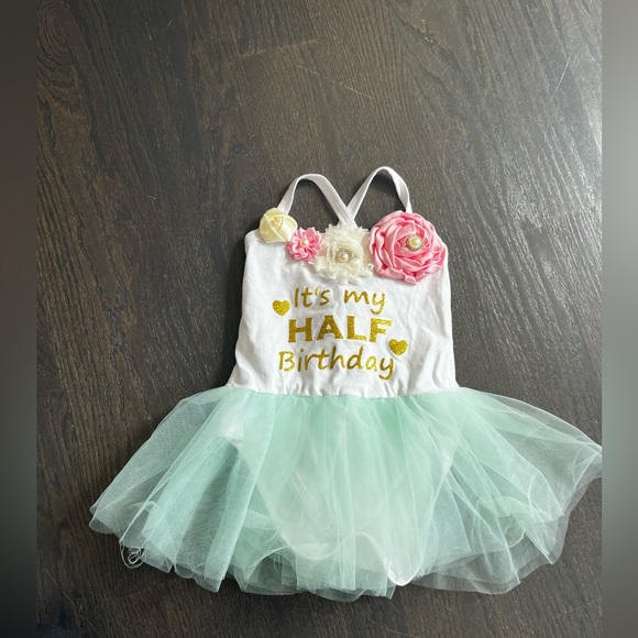 6 month half birthday outfit - Picture 2 of 2